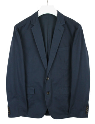 J.Crew Blazer Herren Groß Halb Gefüttert Formelle Einreihig Doppel Entlüftungs
