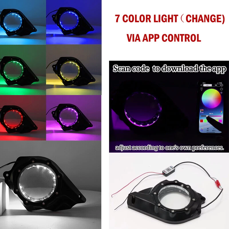 Protector de piñón de cubierta de cadena de transmisión para Vespa GTS GTS GTV HPE 250 300 negro Foto 3 de 4