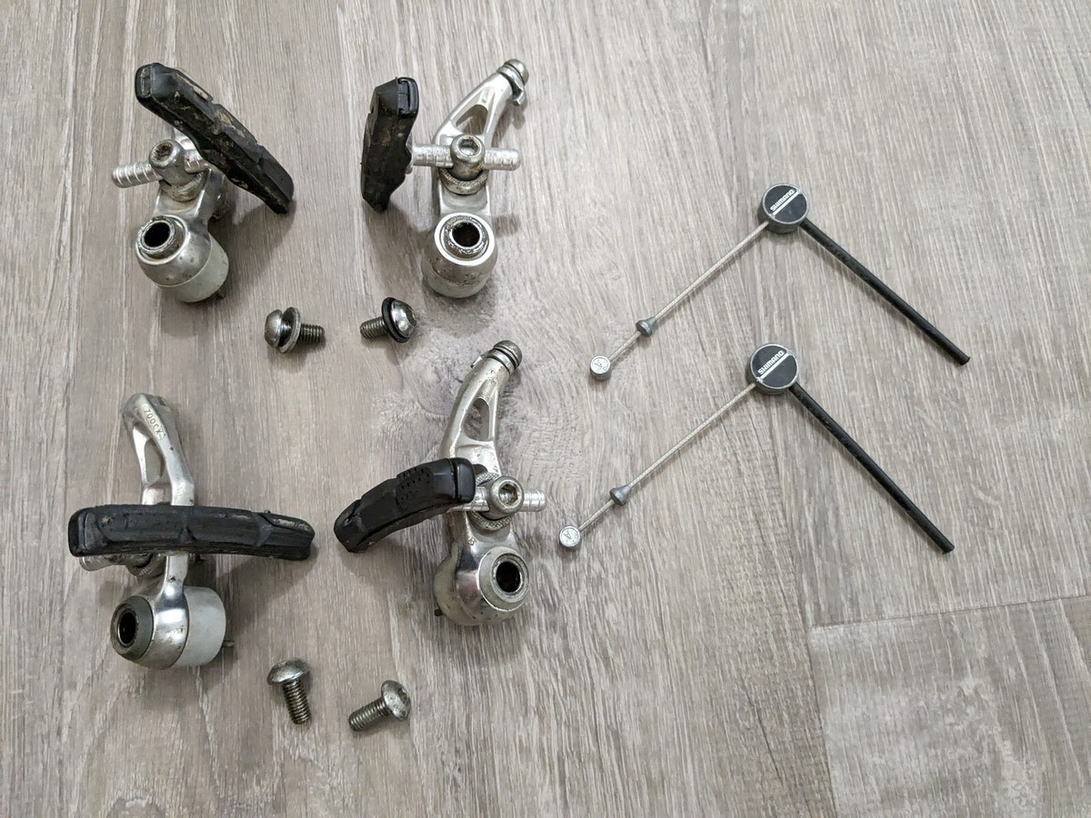 Shimano 700CX Cantilever Canti Brakes - Vintage Mountain Hybrid w
