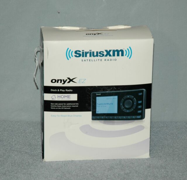 SiriusXM Onyx XEZ1H1 Ez Satellite Radio w/Home Kit