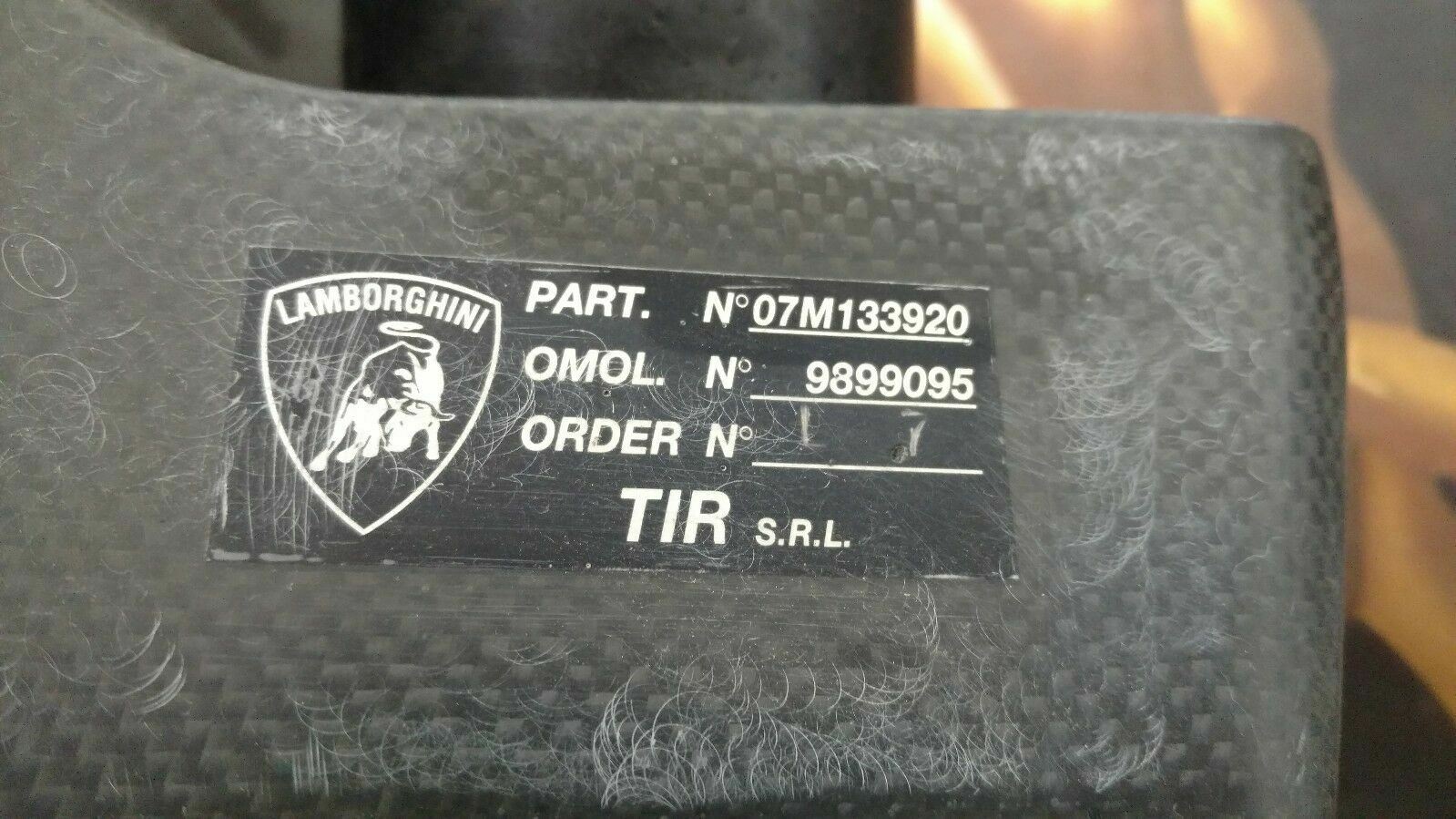 LAMBORGHINI MURCIELAGO UPPER RIGHT AIR INTAKE COVER BOX OEM 07M133920