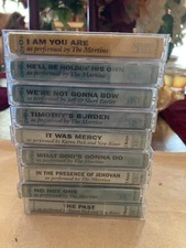 Lot of 9 Spring Hill Studio Tracks Accompaniment Cassette’s Not Tested 