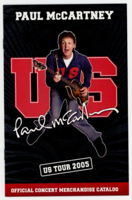 2005 Paul McCartney Tour Merchandise Catalog | eBay