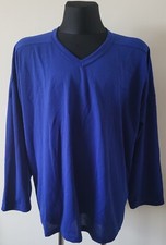 Crossbar Blue Base Hockey Jersey Size XL