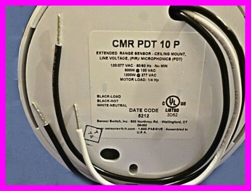 SensorSwitch CMR-PDT-10-P, sensor de ocupación de habitación, con relé, rango X (cantidad 1) - Imagen 4 de 4