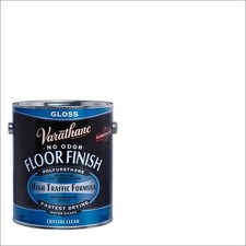 2-Pack Varathane Gloss Crystal Clear Water-Based Floor Paint 1 gal