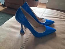 Raid Electric Blue Sparkly Shoes Size 5