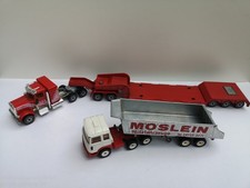 Siku 3520 Peterbilt Tieflader Und MAN Sattelkipper Möslein