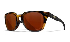 Wiley X WX Captivate Polarized Copper Lens Gloss Demi Brown Gloss Black Frame