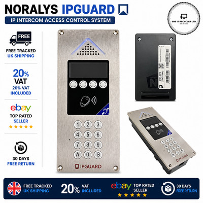 IPGuard TP4G-IXNA Mini Plus 4G/IP/GSM Interphone Stainless Steel Flush Mount