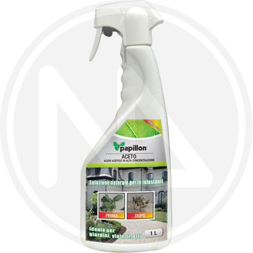 ACIDO ACETICO NATURALE PER ERBE INFESTANTI "ACETO" 1LT PAPILLON (EX99187)