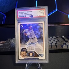 Topps Chrome 2023 Yainer Diaz Rookie Autographs #RA-YD PSA 9 Astros