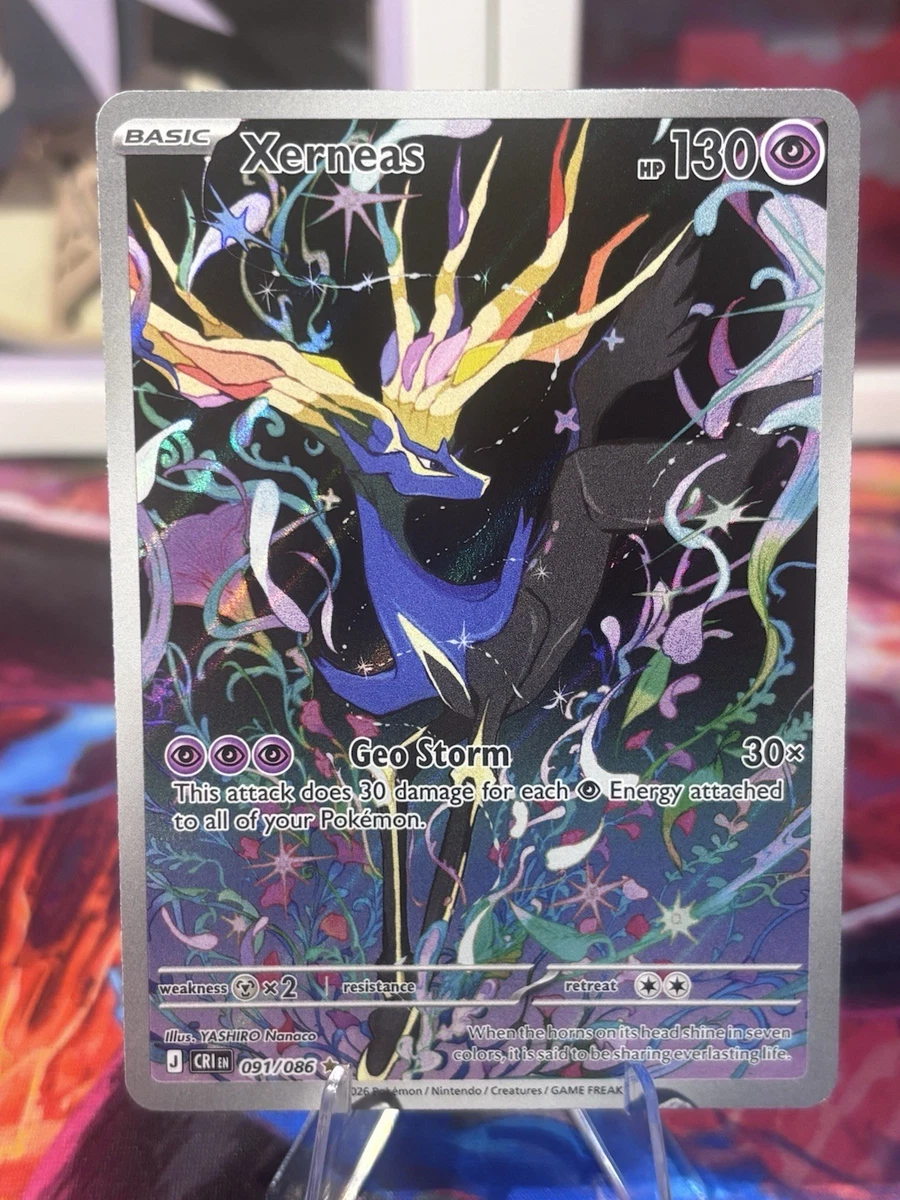 xerneas pokemon card full art TCG Celebrations Single Cards 097/146 EX (You cant use more than 1 GX attack in a game.) Weakness / Resistance / Retreat Cost Xerneas #91 Prices | Pokemon