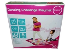 SUNLIN Dance Mat Dance Mixer Rhythm Step Play Mat Dance Game Toy with LED Lights