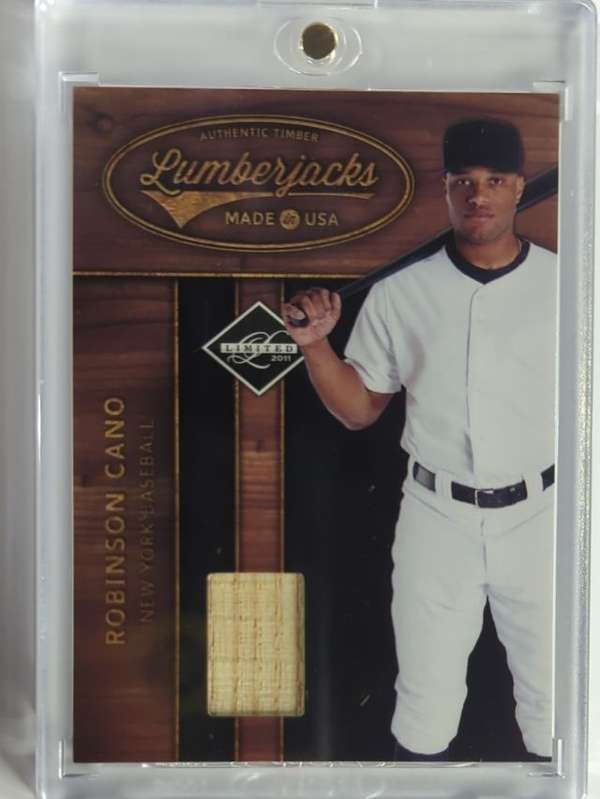 2011 Panini Limited - Lumberjacks Bats #4 Robinson Cano Mint