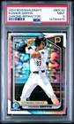 4975 Konnor Griffin 2024 Bowman Draft #BDC-22 Refractor Chrome 1st RC PSA 9