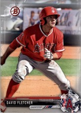 2017 Bowman Prospects Silver #BP113 David Fletcher /499 - BB