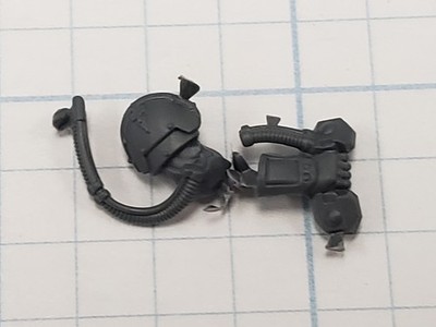  40k Astra Militarum Armory Bits Tempestus Scions Comms Radio Arm AR04
