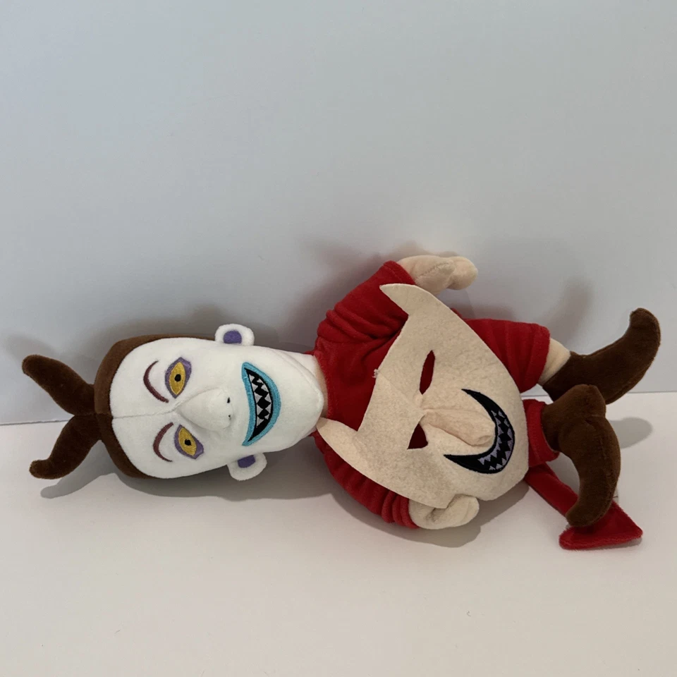 正品迪士尼商店圣诞梦魇锁 14 英寸毛绒填充动物 — 第 3/4 张图片