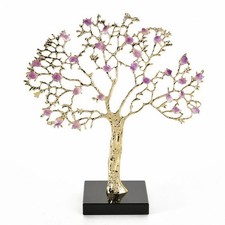 Crystal-Accented Tree Ornament for Everyday Home Styling