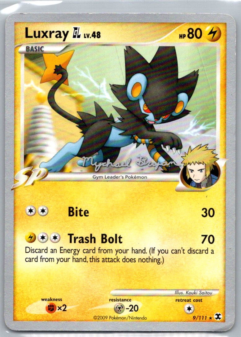 Pokemon TCG Luxray GL 9/111 Rising Rivals LP
