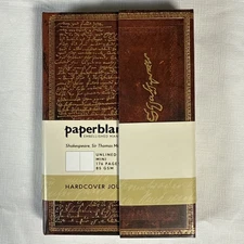 Paperblanks Shakespeare, Sir Thomas More Journal: Lined Midi 5" x 7" NEW