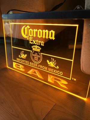 CORONA EXTRA BAR BIER LED-Neonlichtschild Pub Club Home Room Best Gift Man Cave
