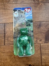 Erin The Bear McDonalds Ty Beanie Baby with Rare Errors 1993, OakBrook Misprint