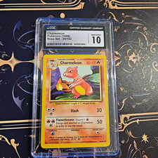 Imagen de 1999 Pokemon TCG Base Set CGC 10 Gem Mint Charmeleon 24/102 Regular EN