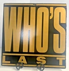 The Who WHO'S LAST Live Double Album  DBL LP 984 MCA2-8018 Vinyl