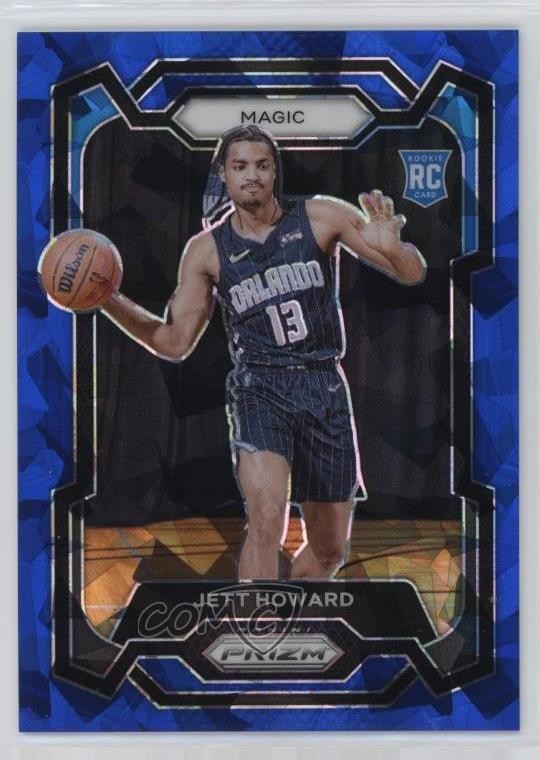 2023-24 Panini Prizm Blue Ice Prizm 99/125 Jett Howard #132 Rookie RC 18q6