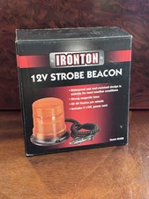 Ironton - Strobe Beacon - 12v - Waterproof - Magnetic Base - New