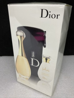 DIOR J'adore Eau de Parfum 100mL/3.4 fl oz AND Body Milk 50mL/1.7 fl oz bag set