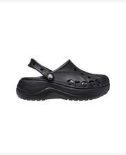 Image of Crocs Baya Platform Women's Clog Black CR208186