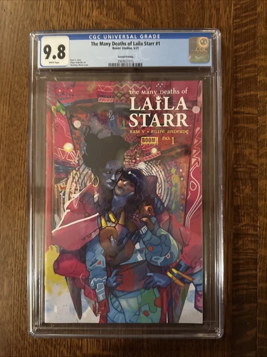 The Many Deaths of Laila Starr #1 Second Printing CGC 9.8 (BOOM!)
