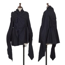 COMME des GARCONS Wool Fulling Gather Sleeve Design Jacket Size S-M K-153684 