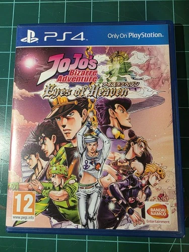 JoJo's Bizarre Adventure: Eyes of Heaven (Sony PlayStation, PS4, 2016) CIB CLEAN