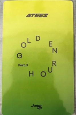 ATEEZ Golden Hour : Part.3 Jump Up Lucky Draw Official Photocard