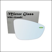 Glas RüCkspiegel Verchromt Seite Dx-Passeggero FüR Volkswagen Scirocco (