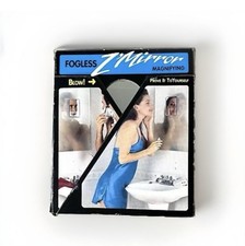 Vintage Fogless Z  mirror Zadro Products Clear Frame 5 1/4  X 6 3/8  Mirror Usa