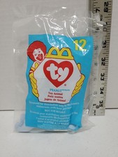 Ty Beanie Babies- Peanut The Elephant -1998 -McDonalds Toy 12