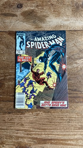 Amazing Spider-Man #265 Marvel Comic 1985 1st appearance Silver Sable Newsstand8