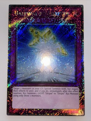 Halfway to Forever 1st Edition Platinum Secret Rare RA04-EN285 Yu-Gi-Oh!