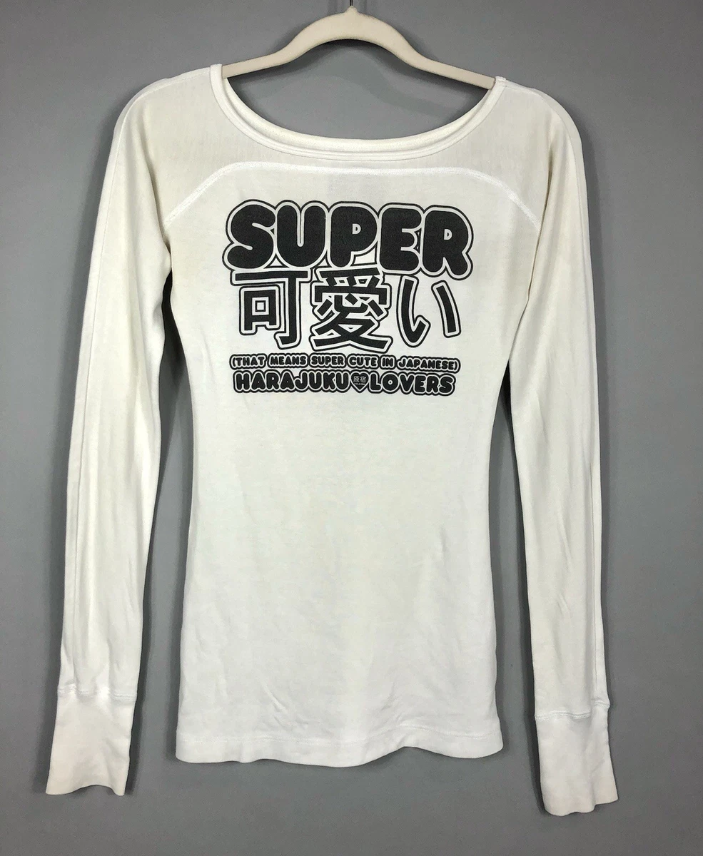 Harajuku Lovers Regular Size T-Shirt Tops for Women for sale | eBay