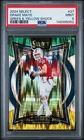 2024 Select #27 Drake Maye PSA 9 Green & Yellow Shock Rookie RC