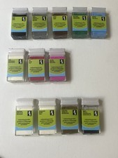 12 Colors Inkadinkado Embossing Powders 8 New 4 Used