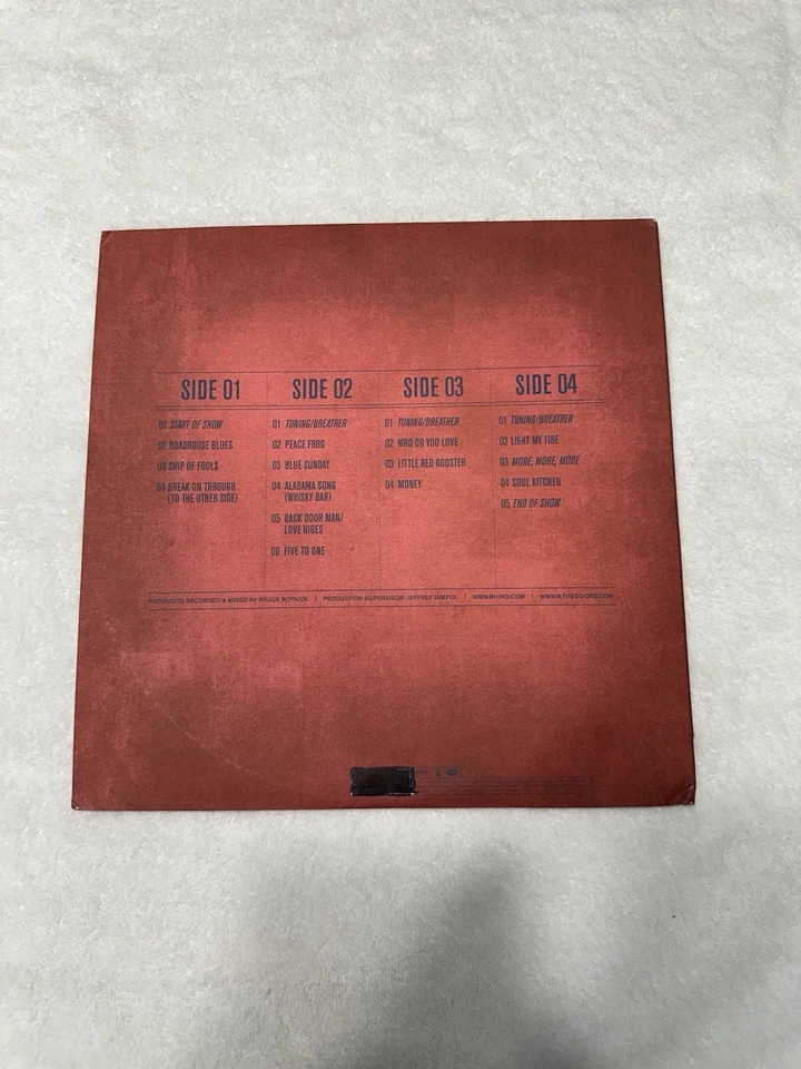 The Doors Live in New York Jan 17, 1970, First Show 180g Vinyl 2LP Used - Image 2 of 4