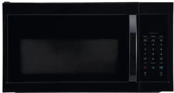 Vissani 1.7 CU.FT 1000 Watt Over Range Microwave 10 settings 2 SPEED BLACK