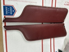 1969 1970 Original Ford Mustang Cougar Sun Visors Burgundy Coupe Fastback