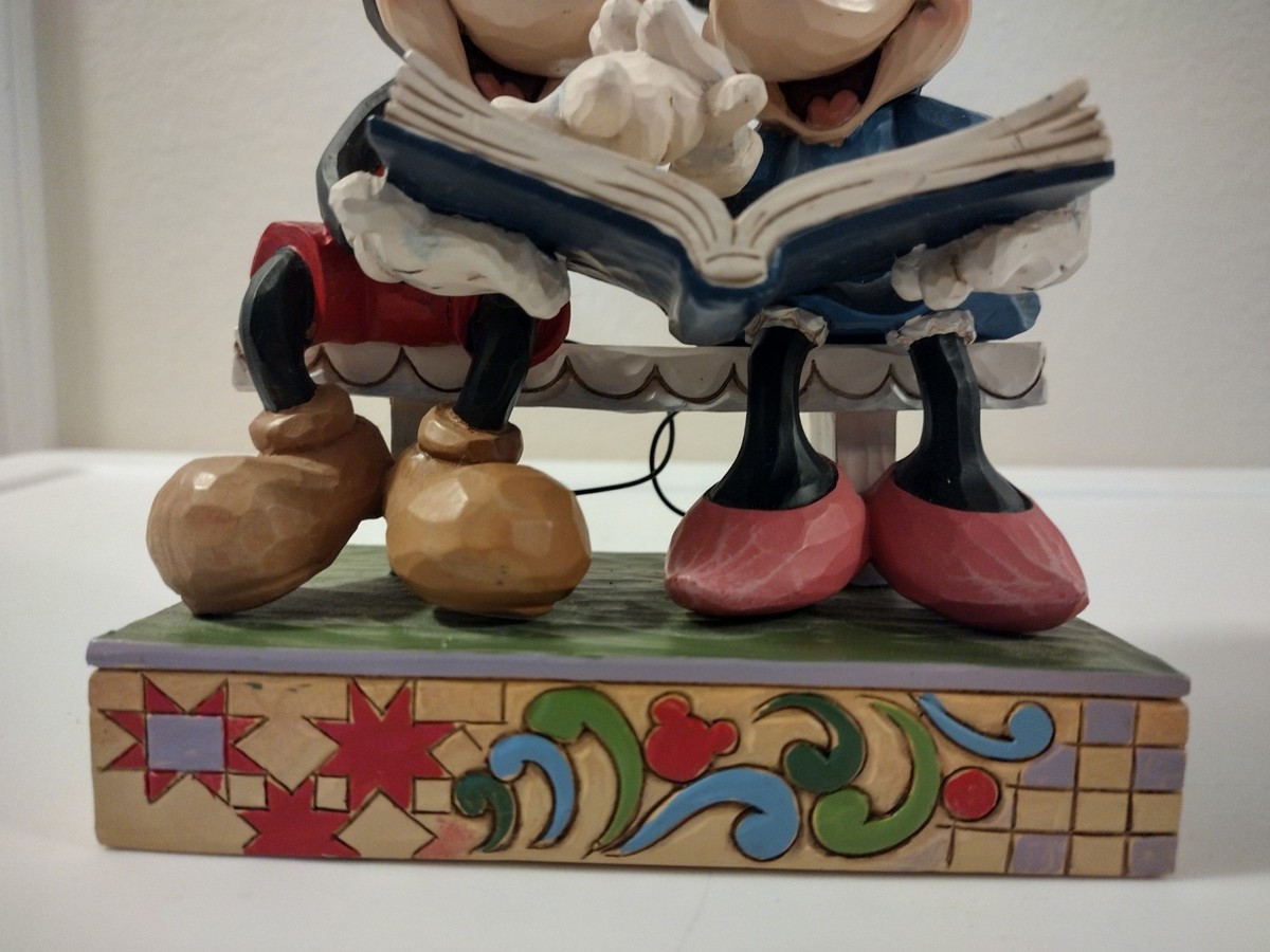 Enesco Jim Shore Disney Traditions SHARING MEMORIES Mickey and